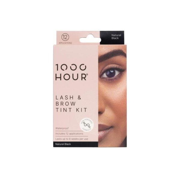 1000 hour eyelash tint nat black