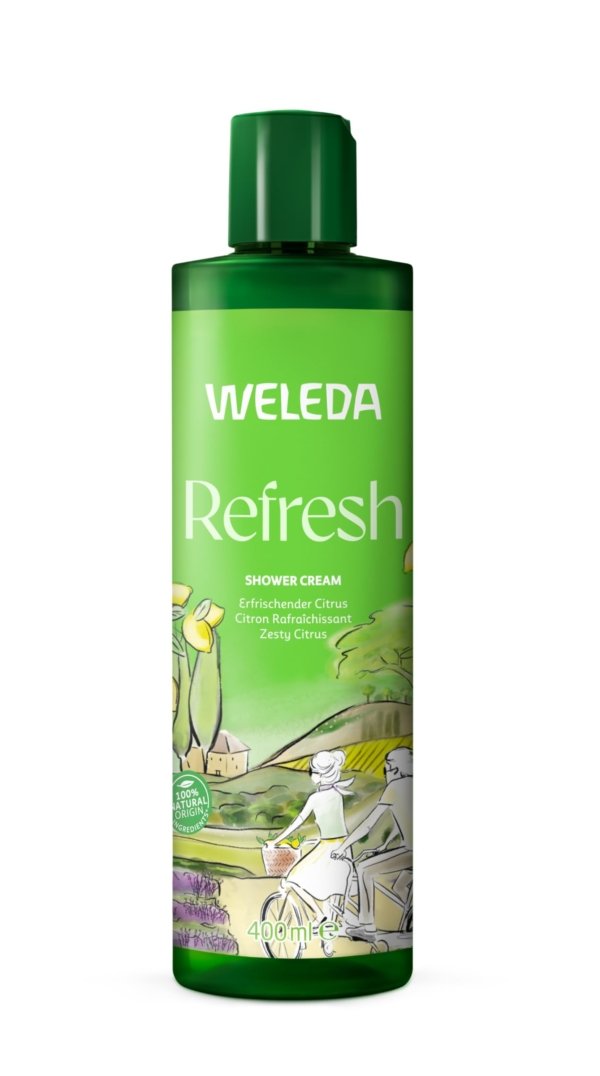 weleda s/crm refresh citrus 400ml