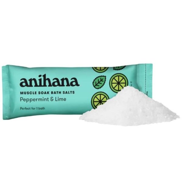 anihana ms bath salt p/mint + lime 80g