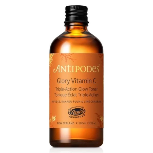 antipodes glory vitamin c triple action glow toner