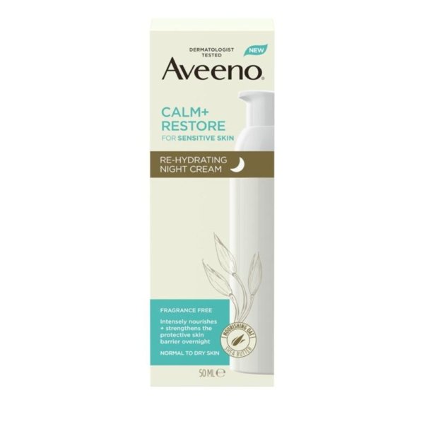 aveeno calm + restore rehyd n/crm 50ml