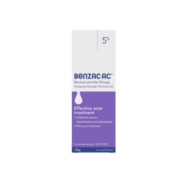 benzac ac gel 5% 60g