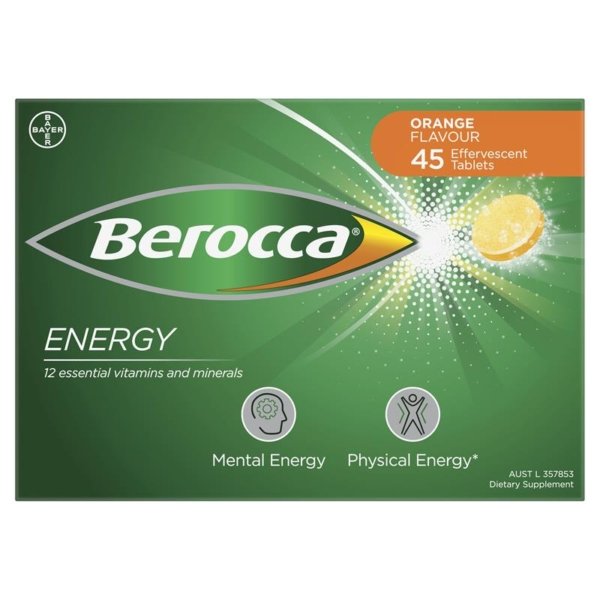 berocca energy eff mango/orange 45