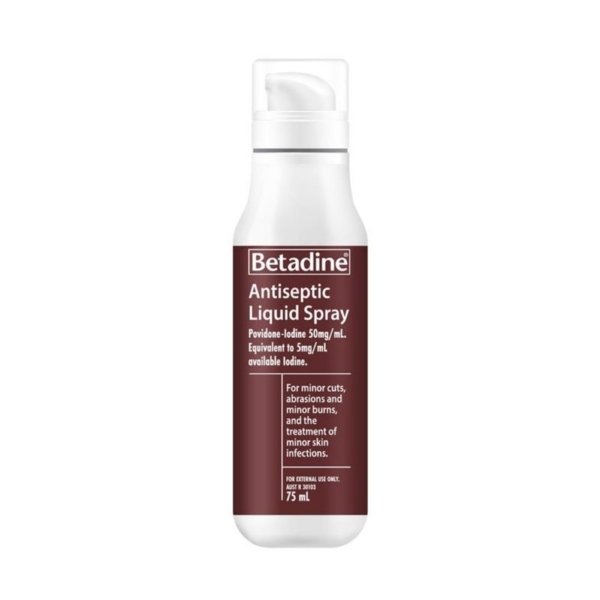 betadine antis lqd spry 75ml