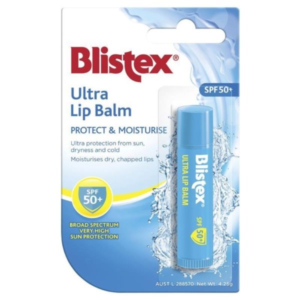 blistex lip balm ultra spf50+