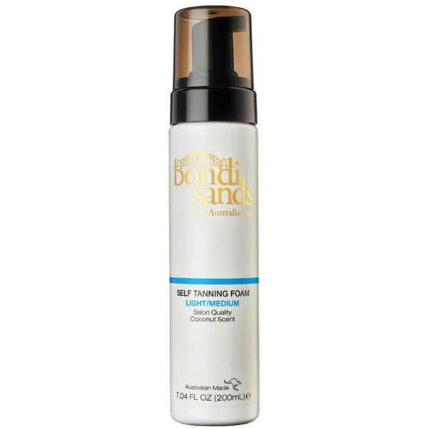 bondi sands self tan foam lt/med 200ml