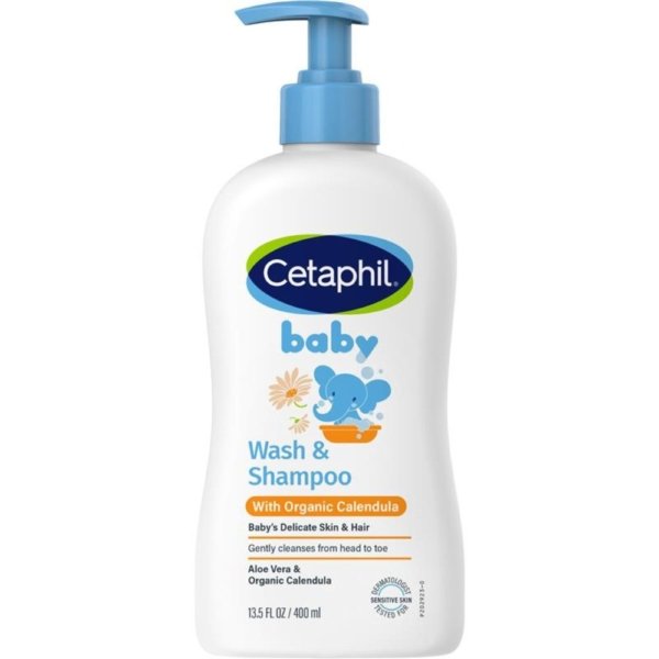 cetaphil baby calendula wash 400ml