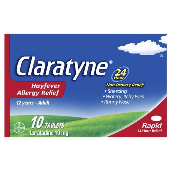 claratyne tabs 10mg 10