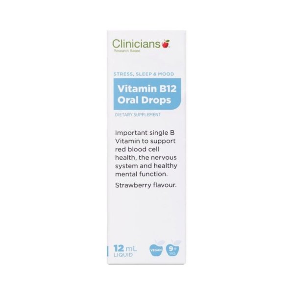 clinicians vit b12 oral drop 12ml