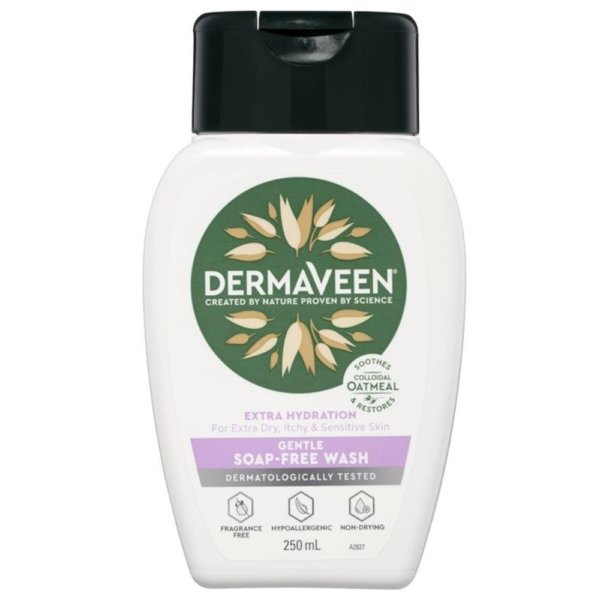 dermaveen soap free wash 250ml