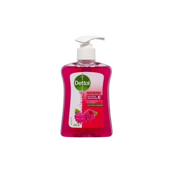 dettol h/wash liq raspberry 250ml