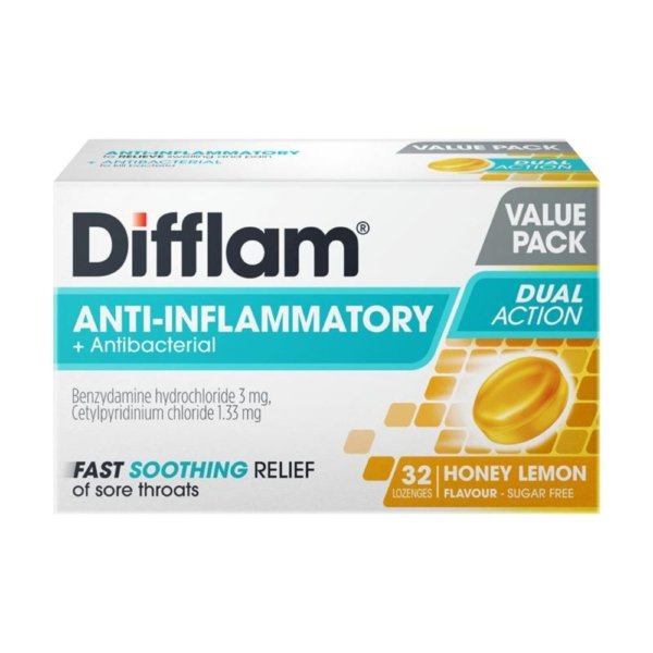 difflam loz anti inflam hon/lem 32
