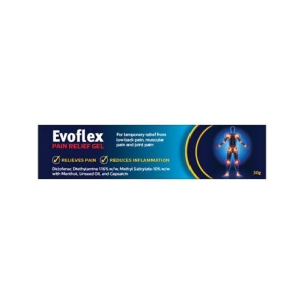 evoflex pain relief gel 30gm