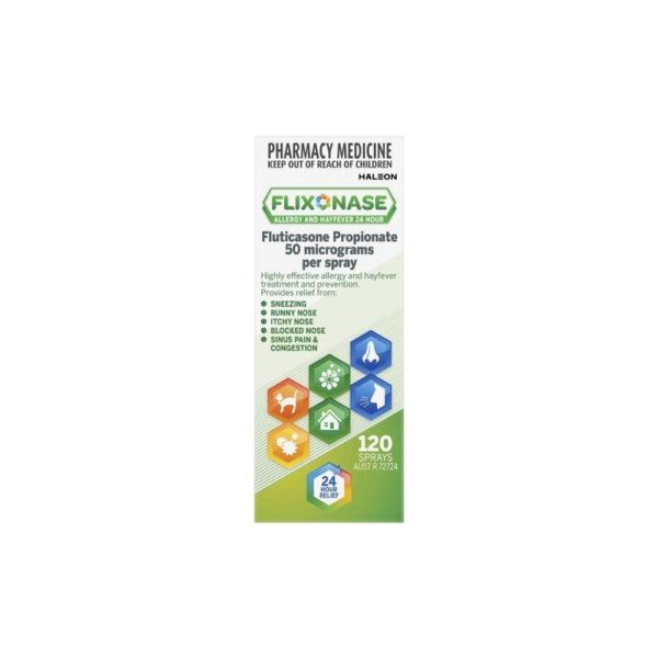 flixonase nasal spray 120dse new
