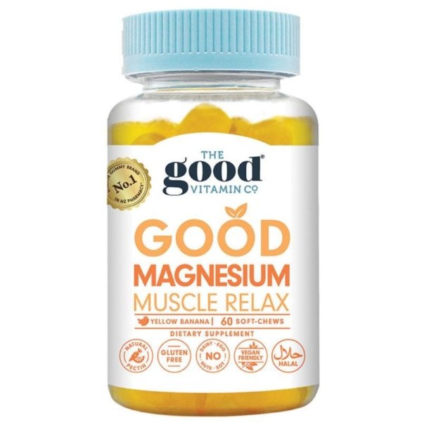 gvc magnesium muscle relax chew 60
