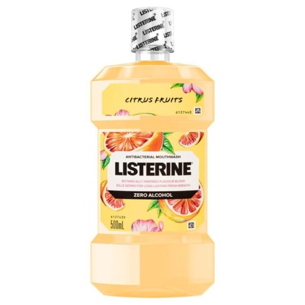 listerine citrus fruits 500ml