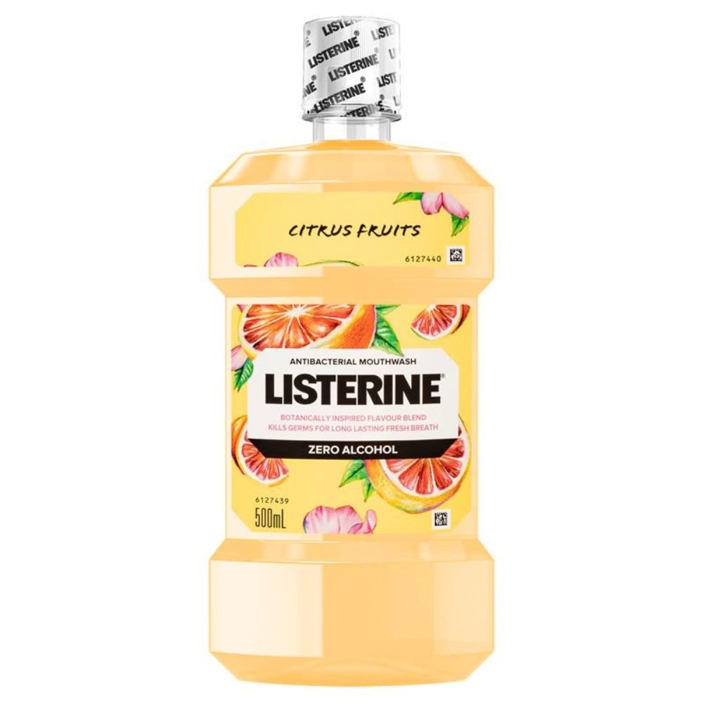 listerine citrus fruits 500ml listerine citrus fruits 500ml