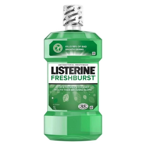 listerine frsh/burst zero 1000ml