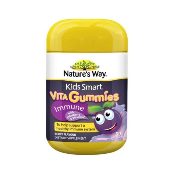 natures way kids smart gummies immu 50