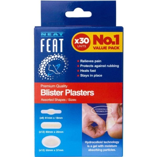 neat feat blister plasters 30
