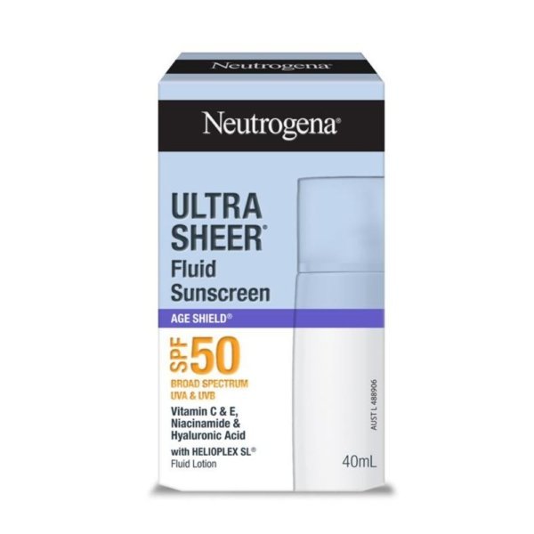 neutrogena ult sheer age shield spf50 40ml
