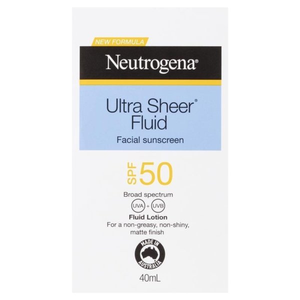 neutrogena ult sheer f/fluid spf50 40ml