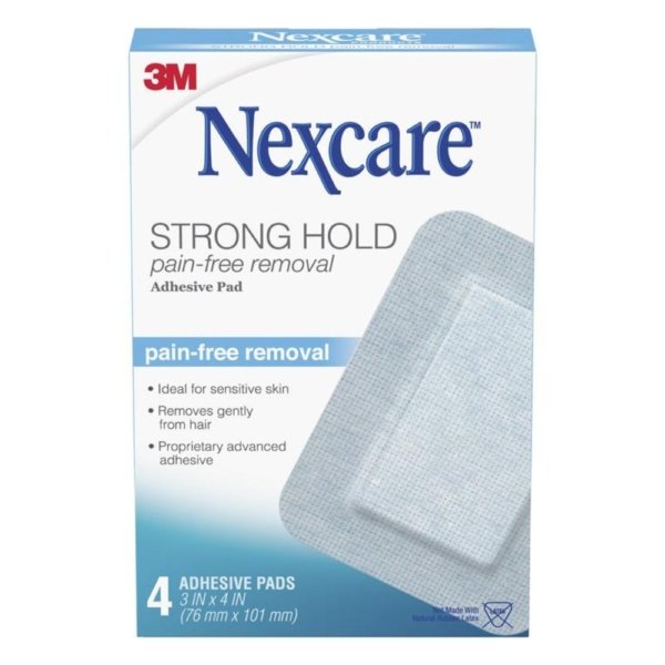 nexcare strong hold adh pad 4