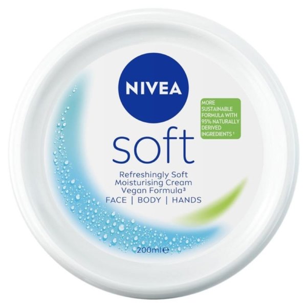 nivea soft moist crm 200ml