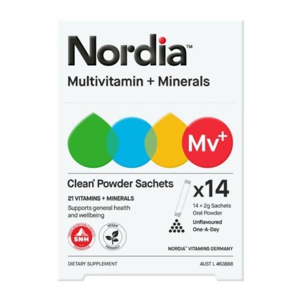 nordia multivit + minerals 14