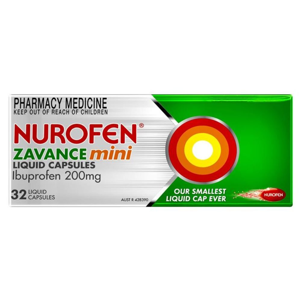 nurofen zavance mini liq caps 32 nurofen zavance mini liq caps 32