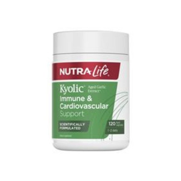 nutra kyolic garlic ext hp caps 120