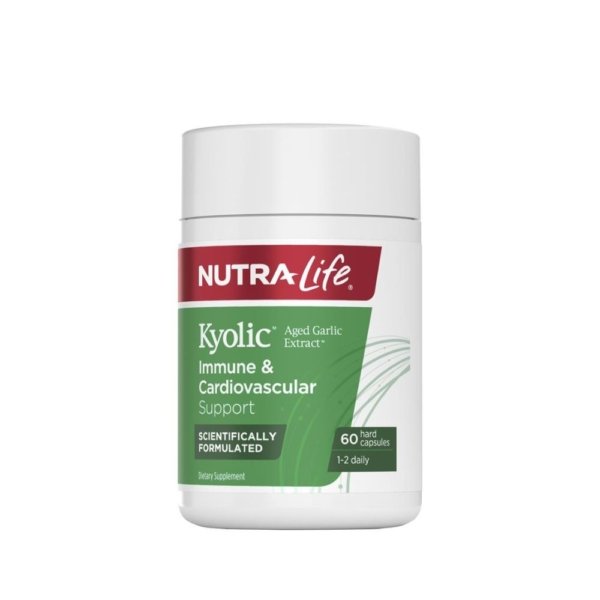 nutra kyolic garlic ext hp caps 60