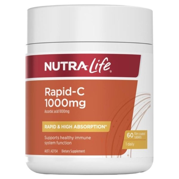 nutra rapid c 1000mg tabs 60