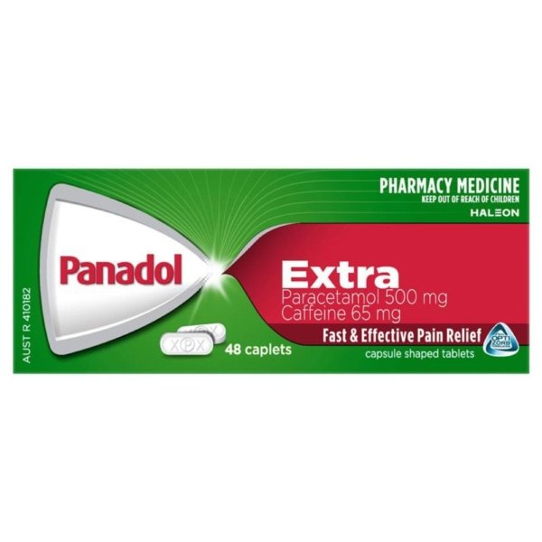 panadol extra optizorb caplets 48