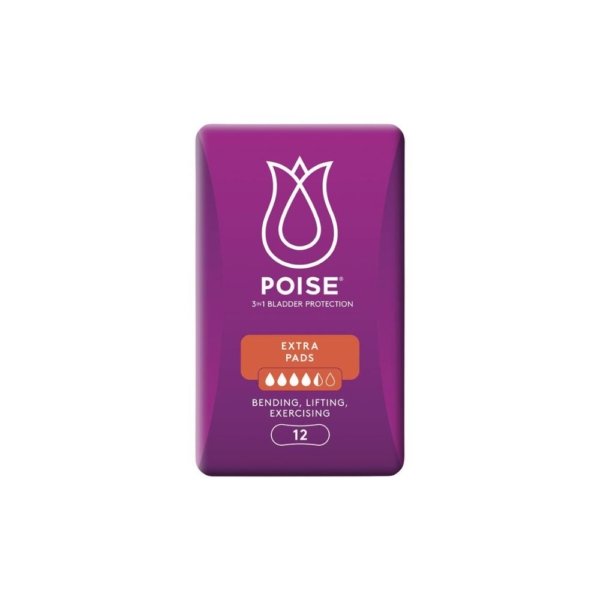 poise discreet pad xtra 12