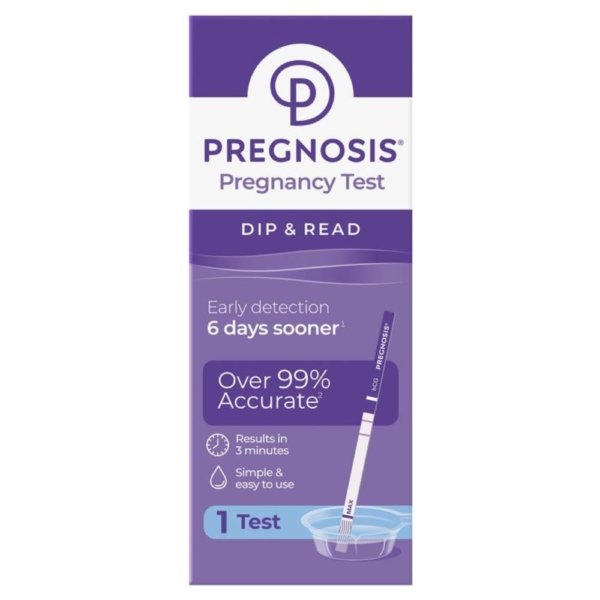 pregnosis dip + read 1 test