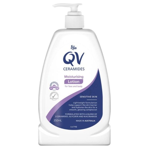 qv ceramides lotion 350gm