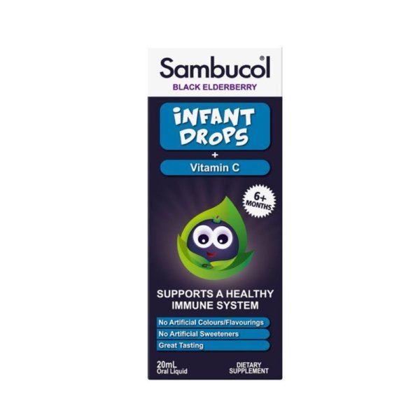 sambucol infant drops +vit c 20ml