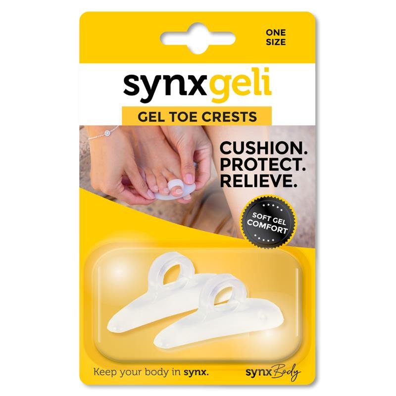 synxgeli toe crests 1pk synxgeli toe crests 1pk