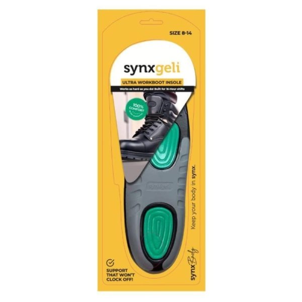 synxgeli ult workboot insole