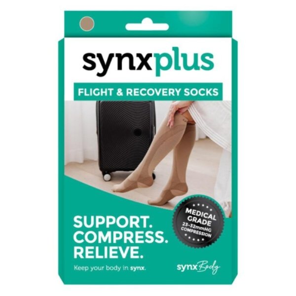 synxplus flight + recovery socks m