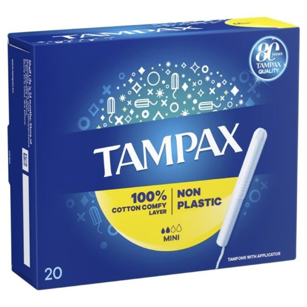 tampax tampons mini 20