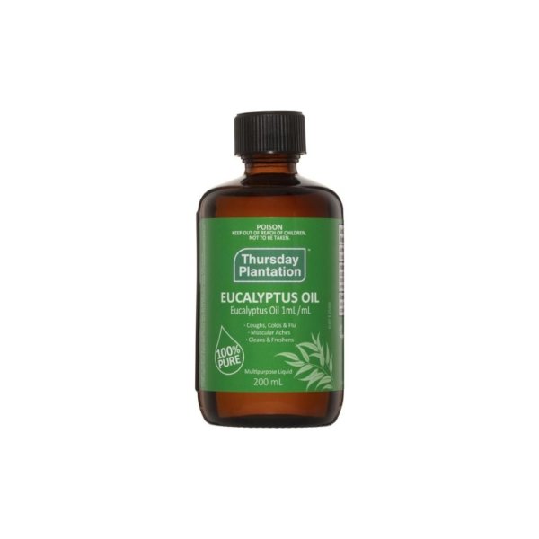 thurs plant eucalyptus oil 100% 200ml