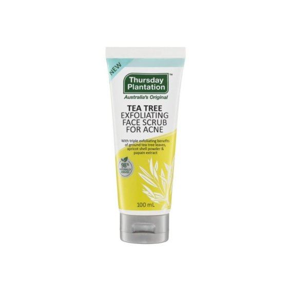 thurs plant t/t exfol scrub acne 100ml