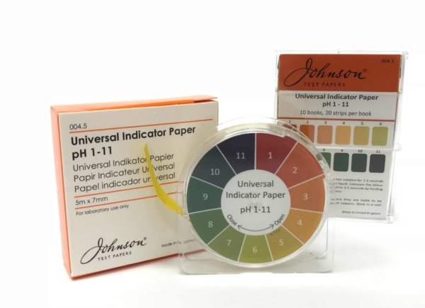 litmus paper ph1 ph11 20