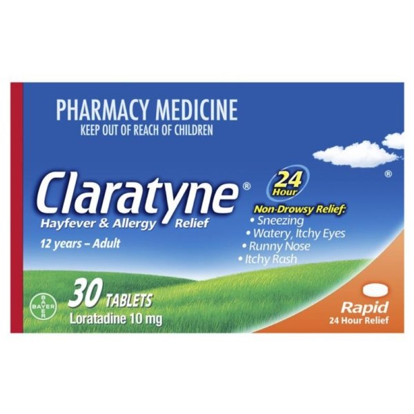 claratyne tabs 30