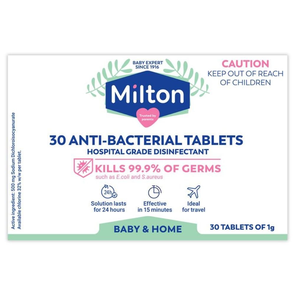 milton anti bact tabs 30 milton anti bact tabs 30