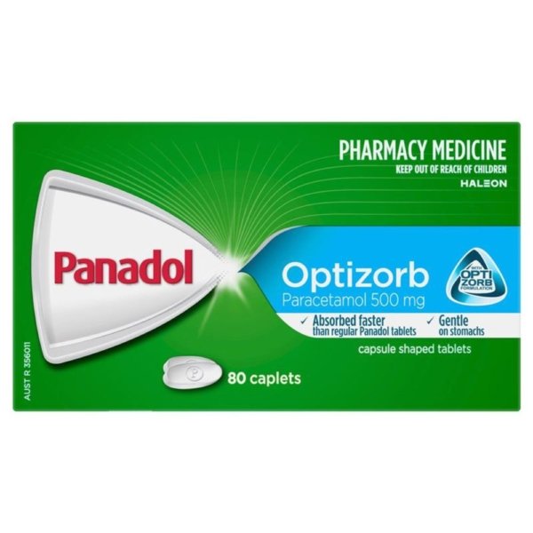 panadol optizorb caplets 80