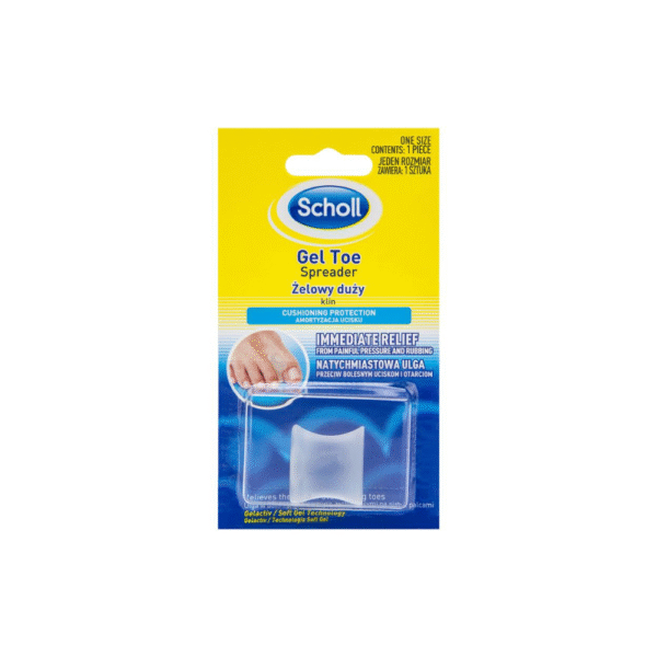 scholl gel toe spreader