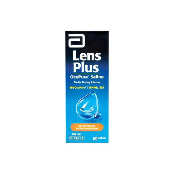 lens plus ocupure saline 360ml